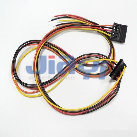 90 Degree 15P SATA Power Cable Assembly