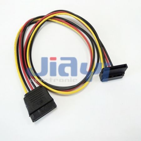Conjunto de Cabo SATA 15P Personalizado - Conjunto de Cabo SATA 15P Personalizado