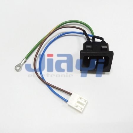 Conjunto de fios para tomada de energia AC