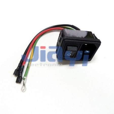 Power Entry Module Wire and Cable Harness