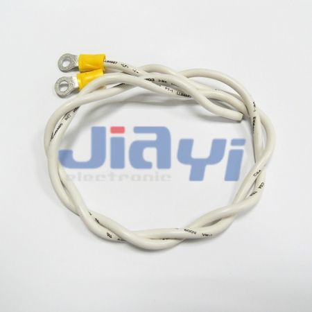 Harnais de câble avec borne à anneau isolée en vinyle