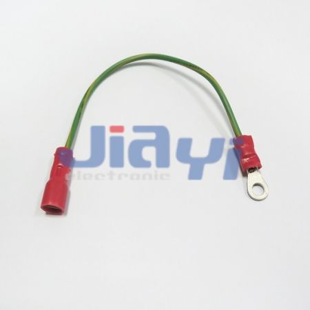 O型端子連接線加工