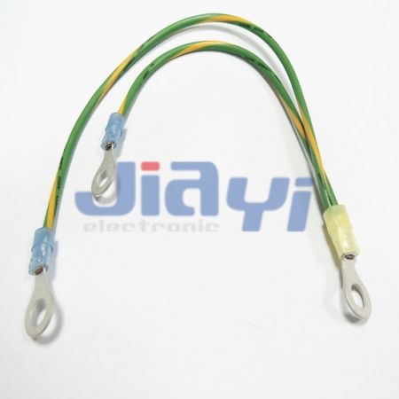 Montaggio cavo terminale ad anello isolato in nylon - Montaggio cavo terminale ad anello isolato in nylon