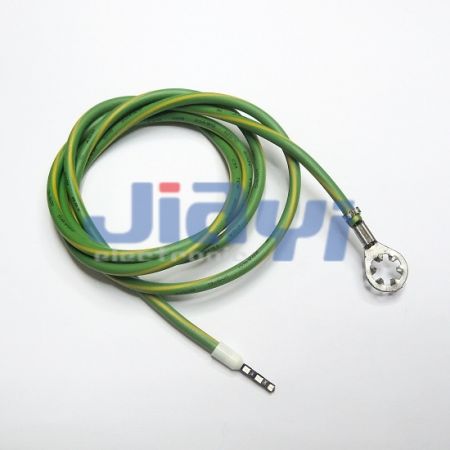 Arnés de cable personalizado con anillo de lengüeta