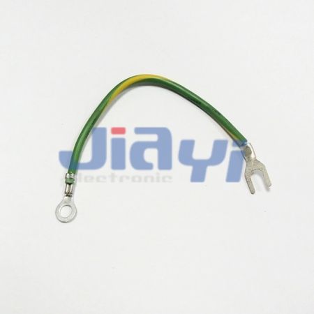 Uninsulated Spade Terminal Wire Assembly Harness