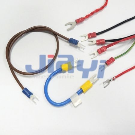 PVC Insulated Spade Terminal Cable Harness