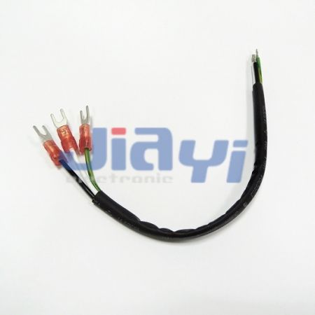 Nylon Insulated Spade Terminal Wire and Cable Assembly