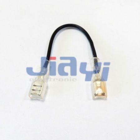 Uninsulated 250 Type Female Terminal Wire Assembly