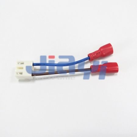 Conjunto de cabos e fios com terminal fêmea totalmente isolado em PVC tipo 250 - Conjunto de cabos e fios com terminal fêmea totalmente isolado em PVC tipo 250