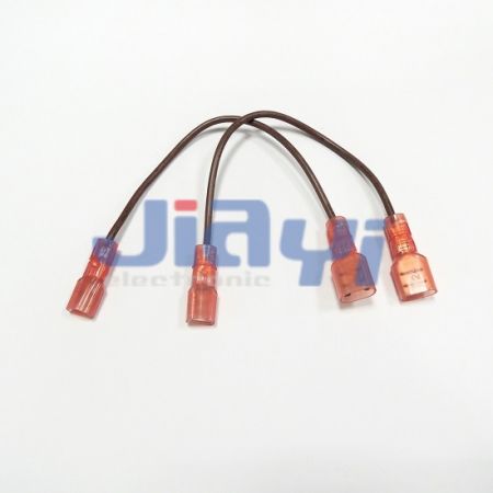 6.35mmX0.8mm Nylon Quick Disconnect Wire Assembly