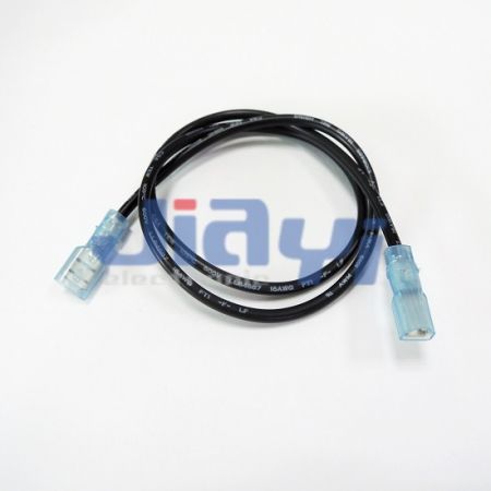 Arnés de cable de terminal Faston de nylon de 6.35 mm X 0.8 mm