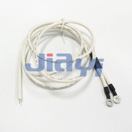 Câble et faisceau de fils avec borne de fil rond