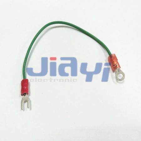 Wire and Cable with #6 Stud Ring Terminal