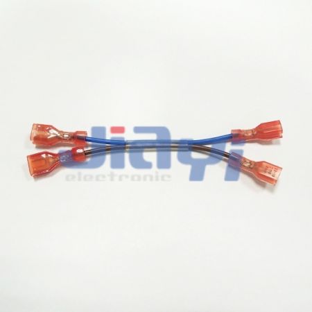 Conjunto de cabo de terminal Faston fêmea de 4,75 mm x 0,81 mm - Conjunto de cabo de terminal Faston fêmea de 4,75 mm x 0,81 mm