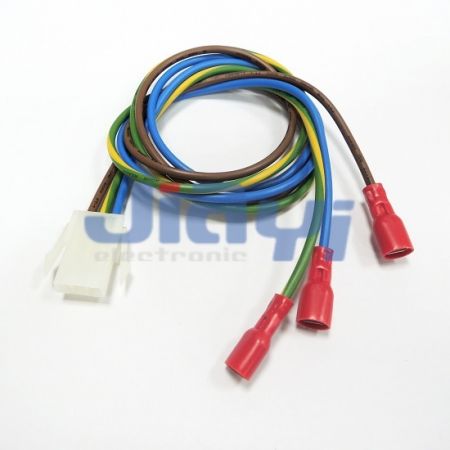 Custom 6.35mm Faston Quick Disconnect Assembly Harness
