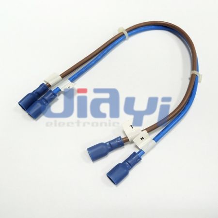 Manufacture of .250" x .032" Female Disconnect Harness