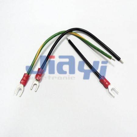 Y Terminal Wire and Cable Harness