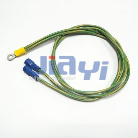 Wire Assembly with M5 Ring Terminal Harness