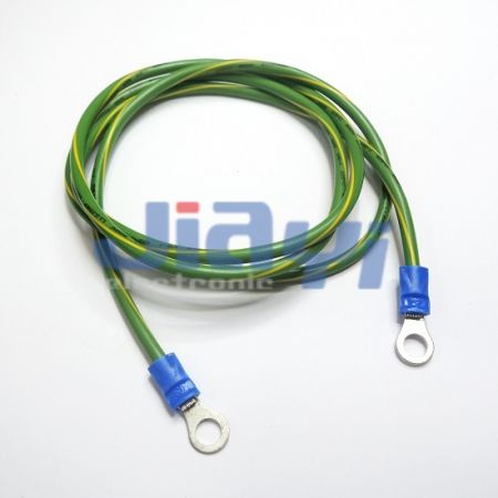#10 Stud Ring Terminal Cable Harness Manufacturing