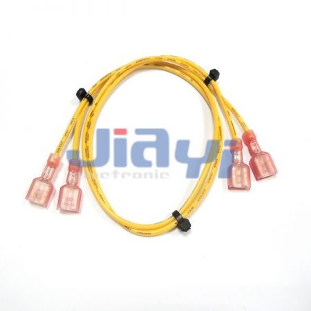 0.250" x 0.032" Faston Female Terminal Wire and Cable