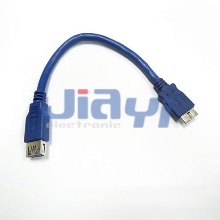 Assemblage de câble USB 3.0 A femelle de type A - Assemblage de câble USB 3.0 A femelle de type A