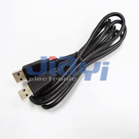 Assemblage de câble mâle de type A USB 2.0 - Assemblage de câble mâle de type A USB 2.0