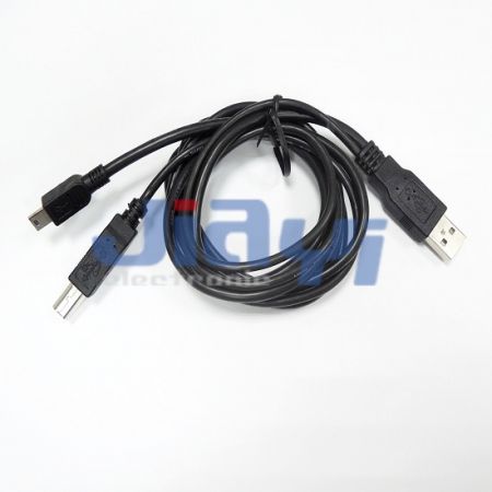 Cable de impresora USB 2.0 AM a BM