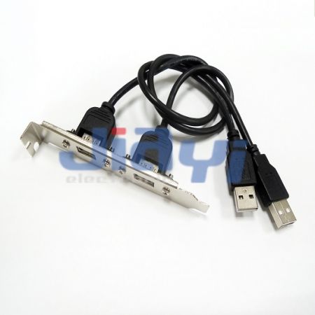 Fabricação de cabo USB