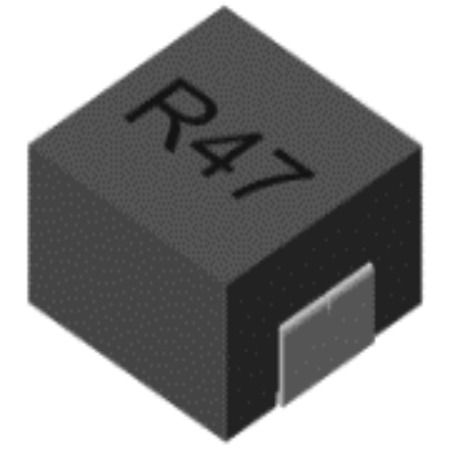 0.1µH, 18A, 0420 功率電感 , 遮蔽型模壓電感 - 磁遮蔽高電流一體成型電感,車規等級並符合AEC-Q200標準