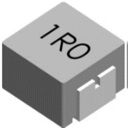 2.2µH, 6.8A, 0520 功率電感 , 遮蔽型模壓電感 - 磁遮蔽高電流一體成型電感，車規等級並符合AEC-Q200標準