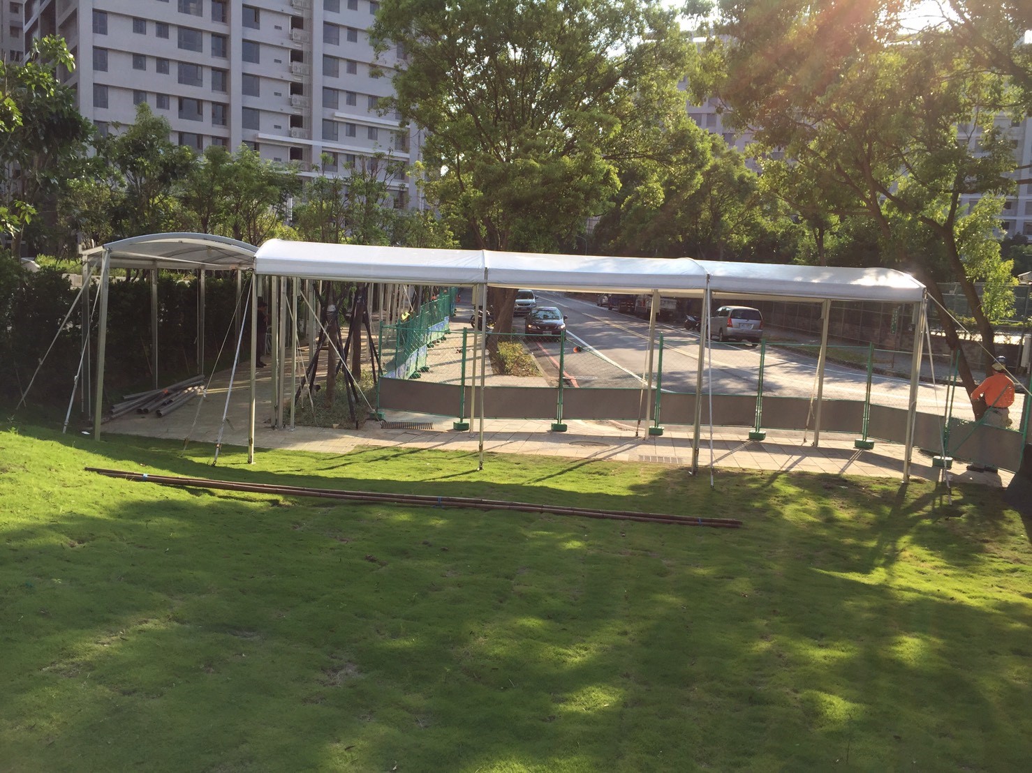 Tenda Modular de 3M x 3M | Sistema de Passagem Coberta