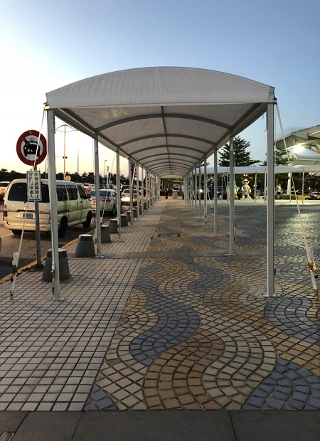 Tenda de Passarela para Área de Espera de Trem de Alta Velocidade