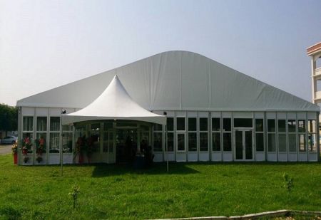 Glaswandzelt