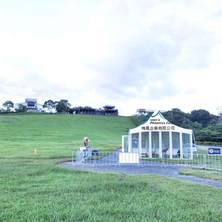 Tenda Dinding Kaca Sewa Ringan untuk Festival Outdoor - Tenda Dinding Kaca Sewa 6M