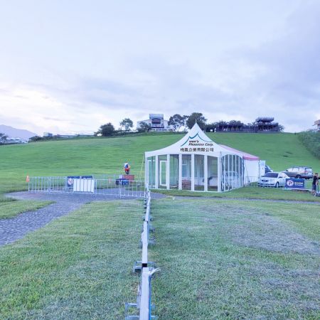 6M Open-View Glass Pavilion