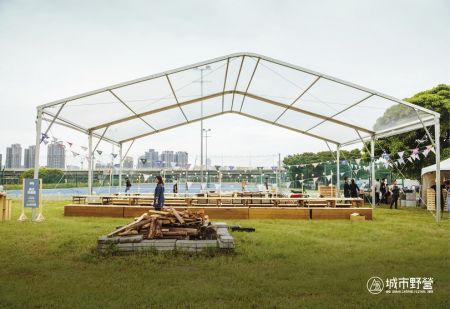 15Mx10M Transparent Structure Tent for GQ Events