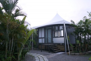 Tent house-6x6M:Protective Canopy for Resort Accommodation