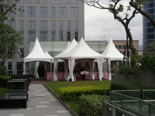 High Peak Tent for Outdoot Wedding in Le Méridien Taipei