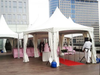 High Peak Tent for Outdoot Wedding in Le Méridien Taipei