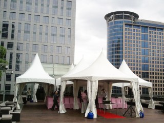 High Peak Tent for Resort Outdoor Lounge - High Peak Tent for Outdoot Wedding in Le Méridien Taipei