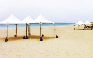 High Peak Tent in Château Beach Resort
