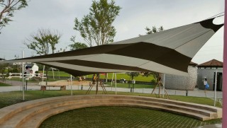 Stylish Sail Shade for Leisure Farm Sandpits