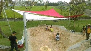 Stylish Sail Shade for Leisure Farm Sandpits