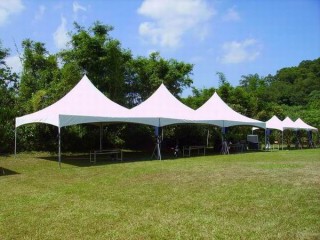 High Peak Cross Cable Tent at a Tourist Attraction