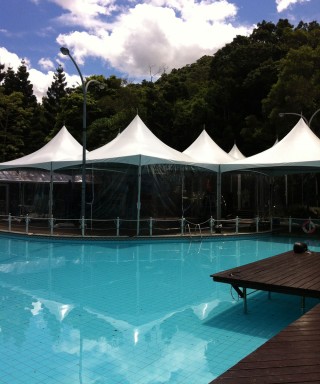 Poolside Event Tent for Resorts, Hotels and Clubs