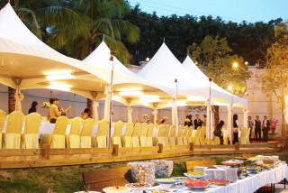 Outdoor Banquet Area