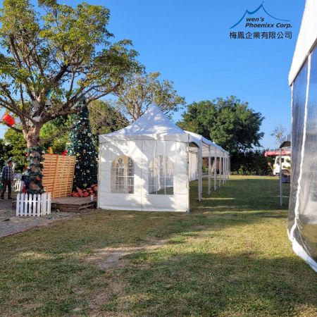 High Peak Cross Cable Tent for Outdoor Exhibition Venues