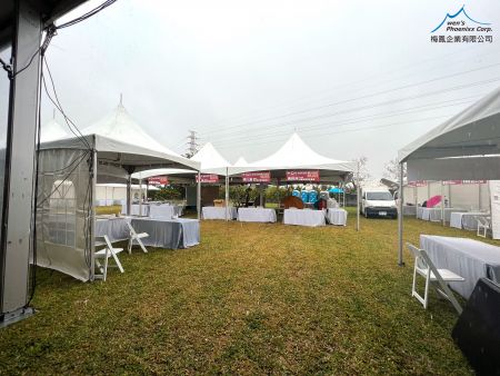 High Peak Cross Cable Tent for Outdoor Exhibition Venues