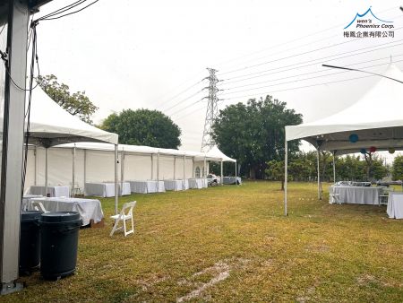 Modular Walkway Tent for Outdoor Exhibition Venues