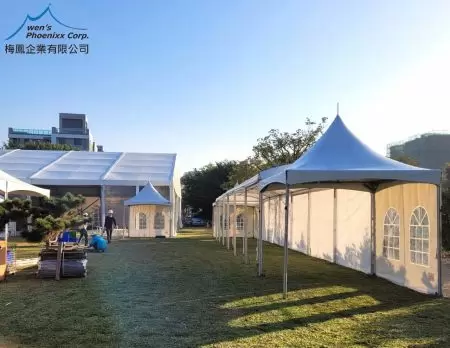 2023 户外展览会场帐篷整合应用 - 大型户外展览会场帐篷整合规划